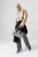 Oversize Nature Beige къс Тренчкот